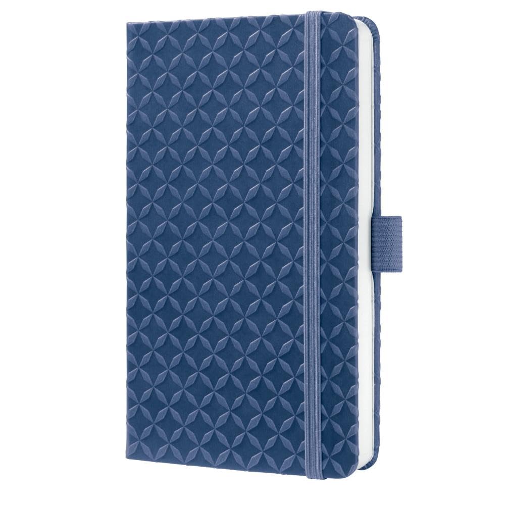 sigel-notizbuch-jolie-a6-liniert-tagebuch-dunkelblau-hardcover image 1