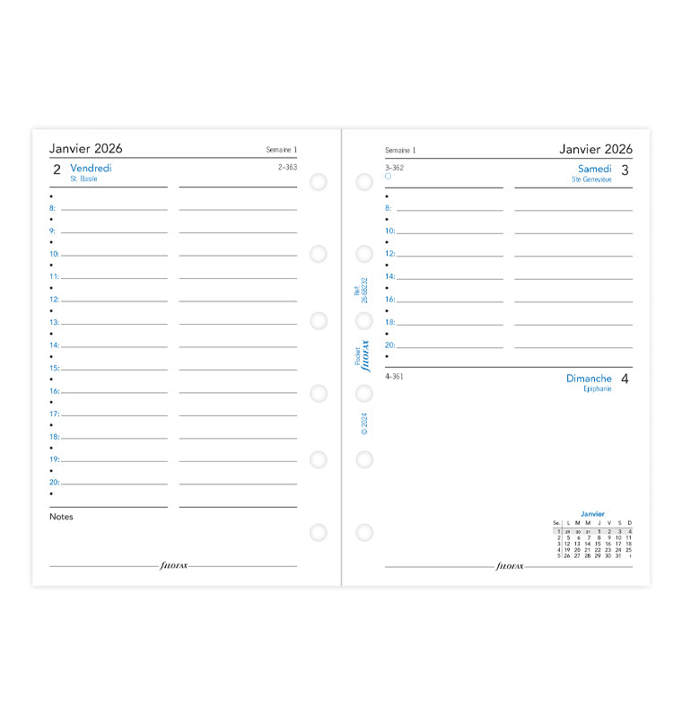 filofax-kalendereinlage-pocket-2026-1-tag-1-seite-franz-sisch image 4