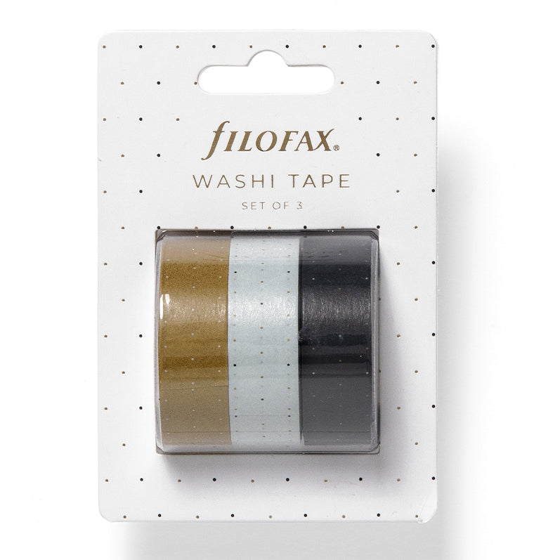 filofax-moonlight-washi-tape-set-3er-set-schwarz-wei-gold image 3