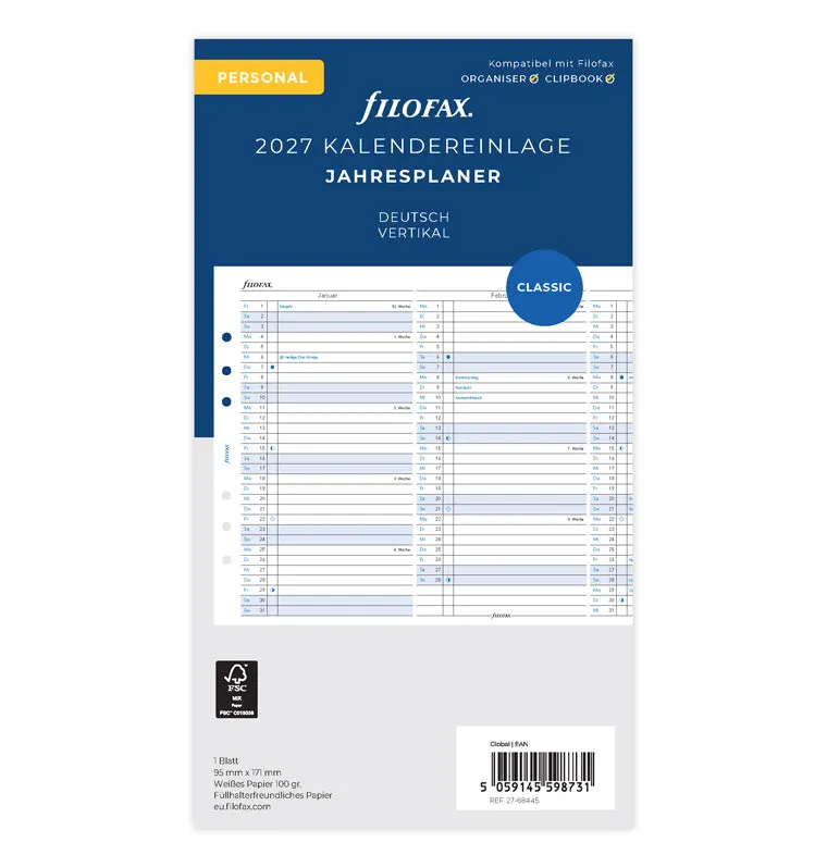 filofax-jahresplaner-deutsch-personal-2027-leporello image 1