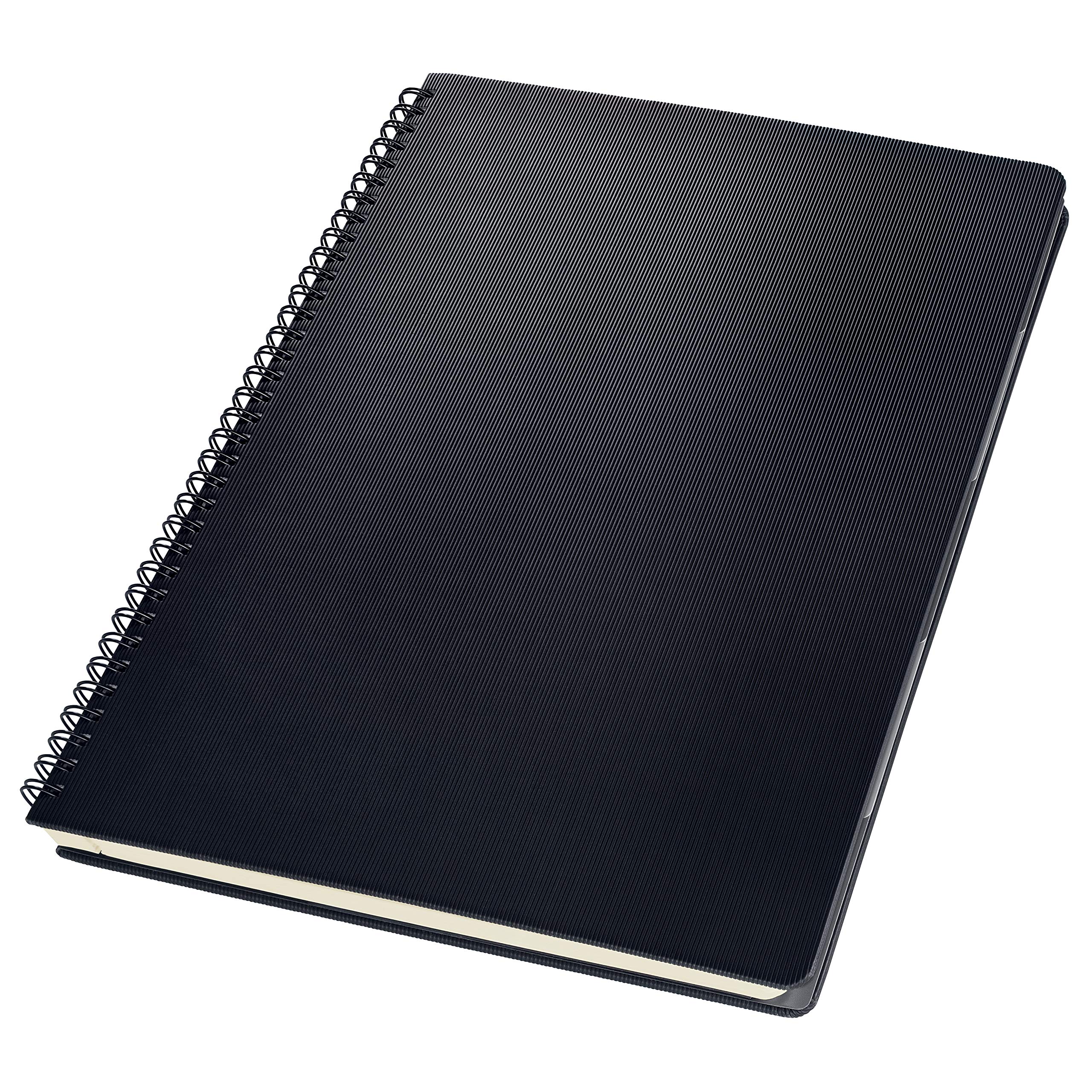 sigel-conceptum-co840-spiralblock-a4-kariert-hardcover-schwarz image 4