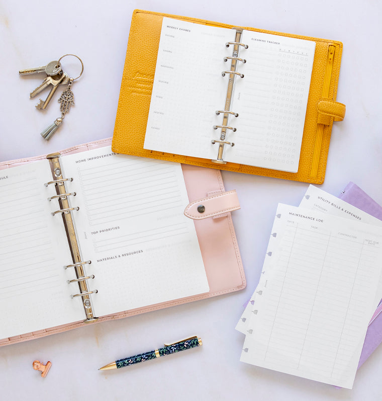 filofax-notebook-einlage-haushalts-planer-a5 image 5