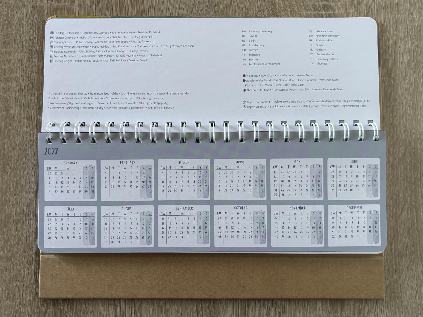 Hübsch, Schrift etwas klein