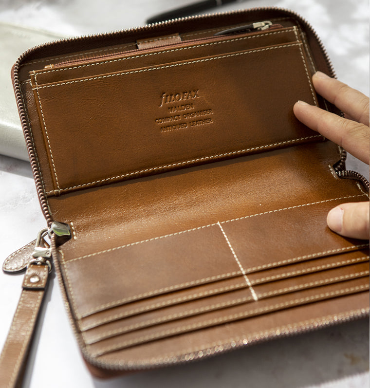 filofax-malden-personal-compact-zip-leder-organiser-schwarz image 7