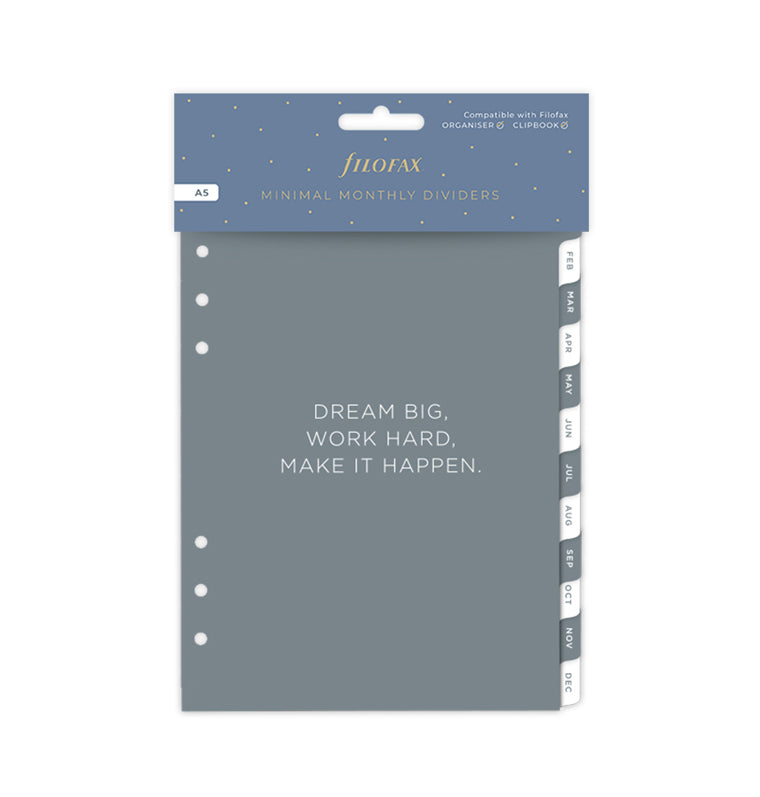 filofax-minimal-monatsregister-a5-trennbl-tter-f-r-organiser-clipbook image 3