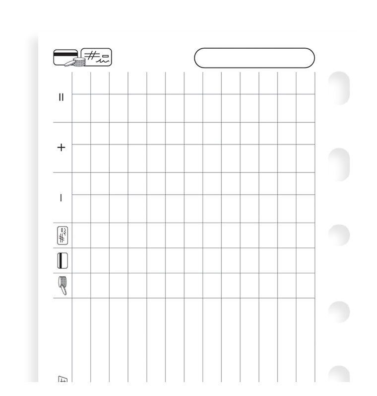 filofax-finanzen-wei-pocket-konten-bersicht-einlage-20-blatt image 4