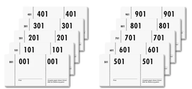 sigel-nummernblock-1000-bons-10-5-x-5-cm-fortlaufend-nummeriert-10er-pack image 1