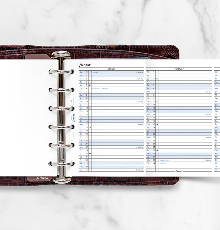 filofax-jahresplaner-deutsch-pocket-2028-leporello image 2