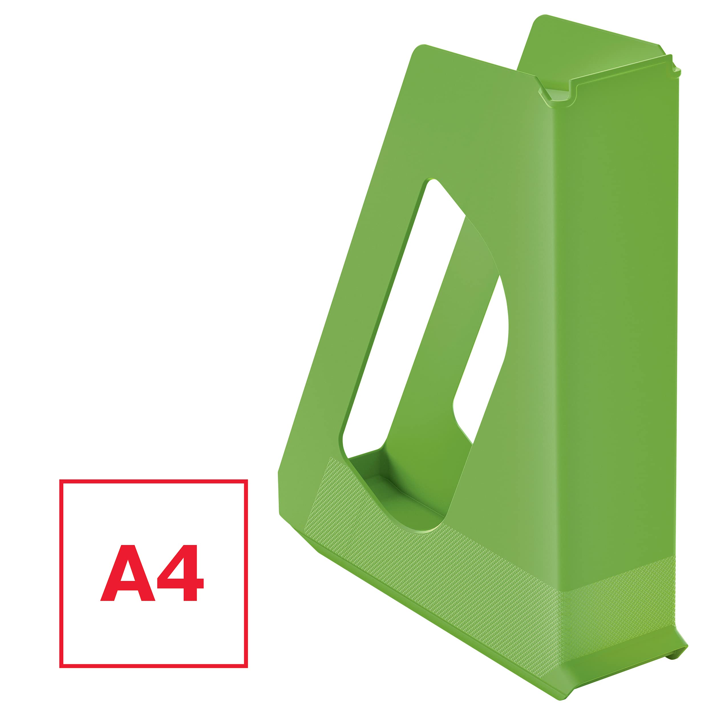 esselte-vivida-stehsammler-a4-stabiler-kunststoff-stehsammler-gr-n image 2