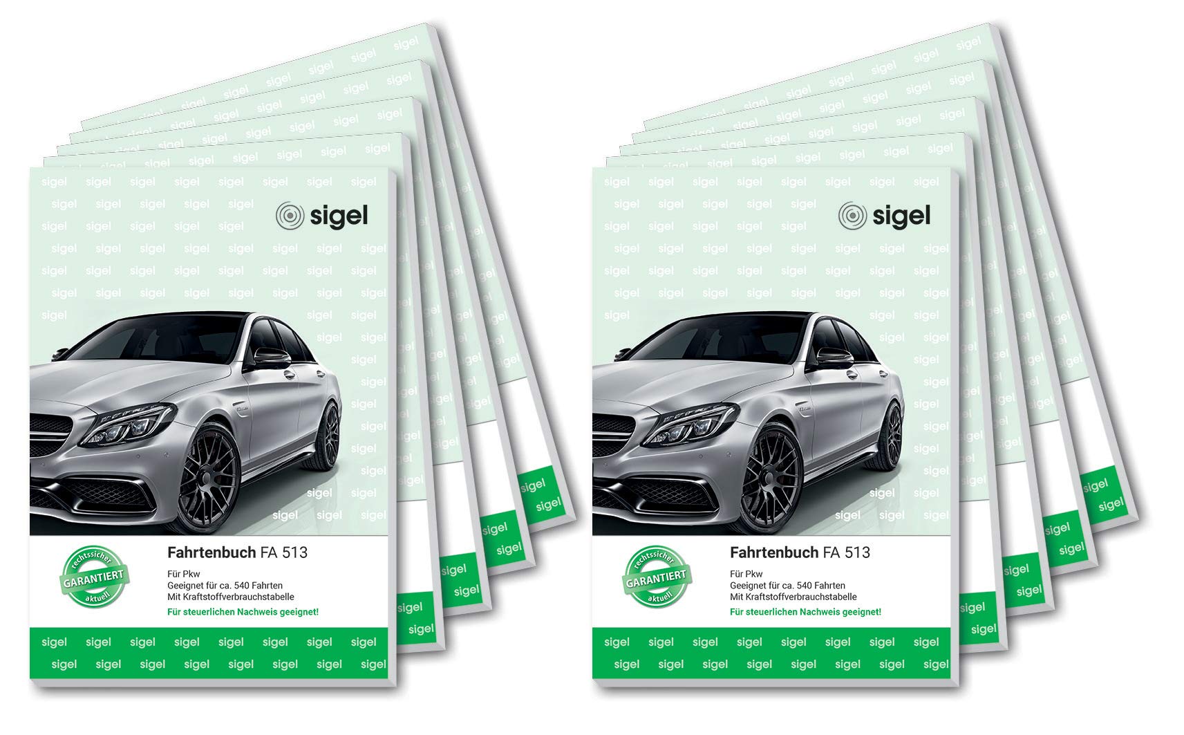 sigel-fa513-fahrtenbuch-a5-64-seiten-3er-pack-f-r-deutschland-und-sterreich image 5