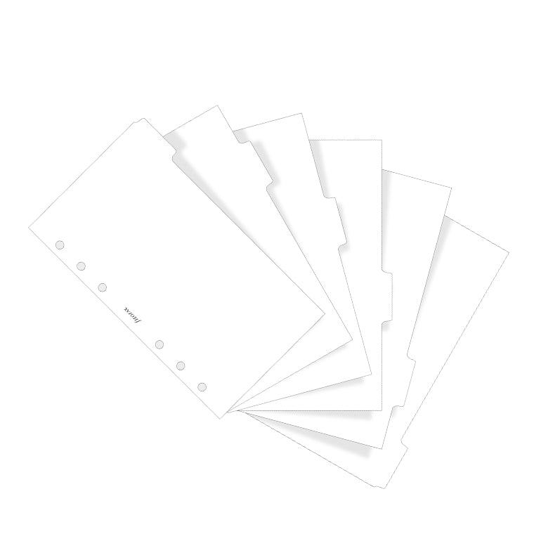filofax-trennbl-tter-blanko-wei-personal-6-tabs image 4