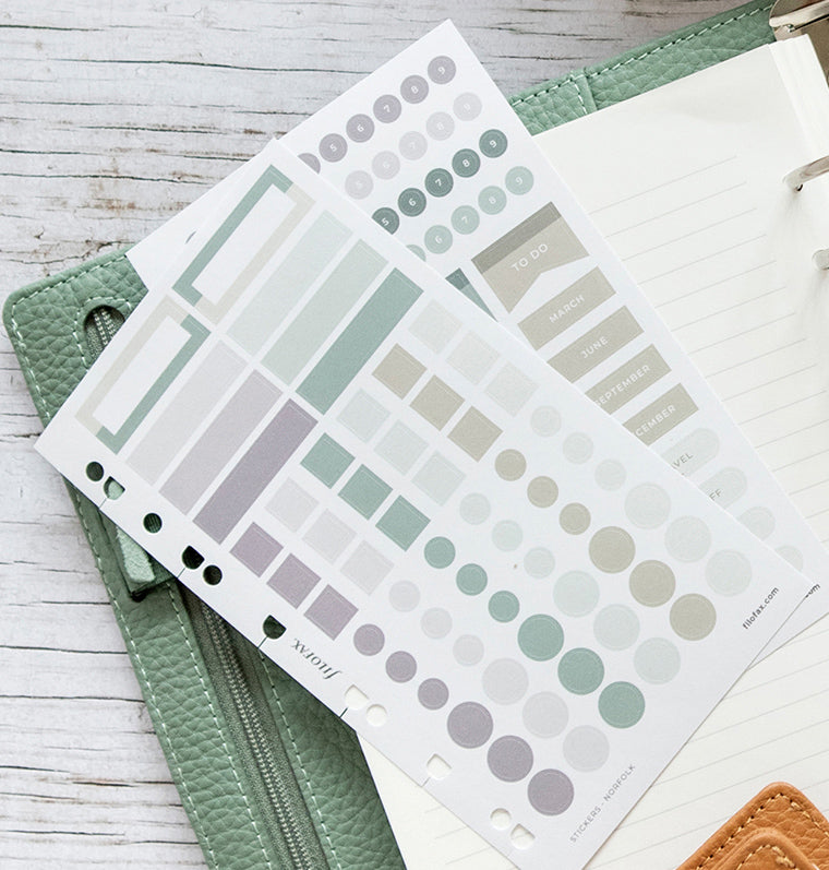 filofax-norfolk-sticker-set-wiederabl-sbare-deko-sticker-personal-a5 image 4