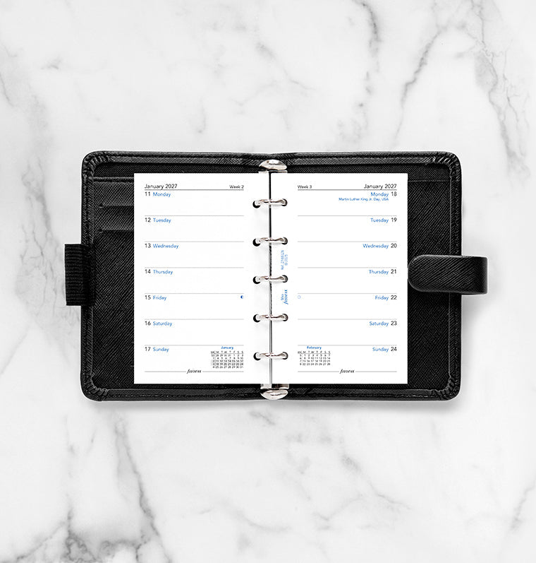 filofax-kalendereinlage-1-woche-1-seite-englisch-mini-2027 image 3