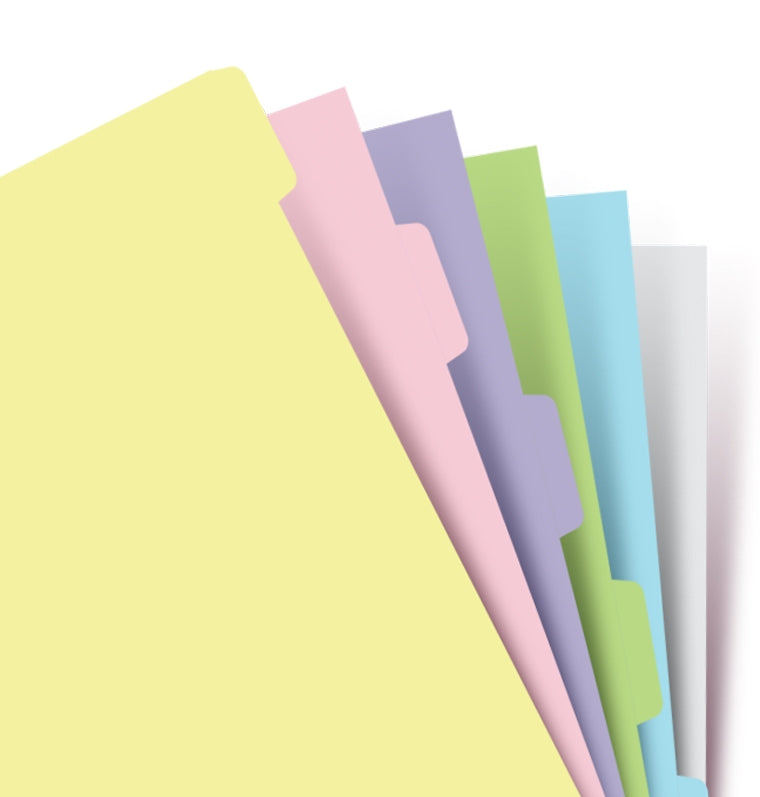 filofax-6er-blanko-trennbl-tter-pastel-personal-organiser-register image 3