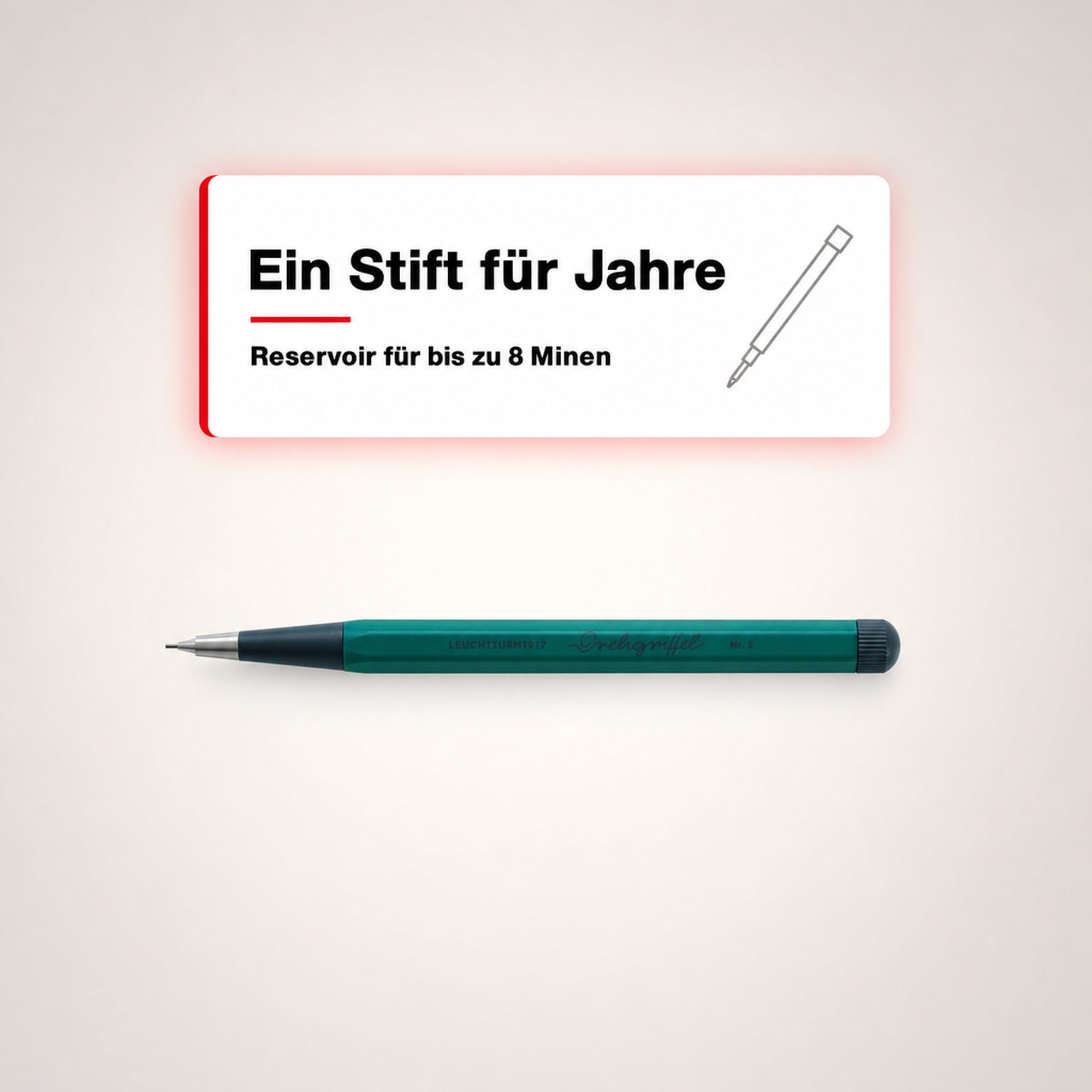 leuchtturm1917-drehgriffel-nr-2-druckbleistift-0-7-mm-aluminium image 4