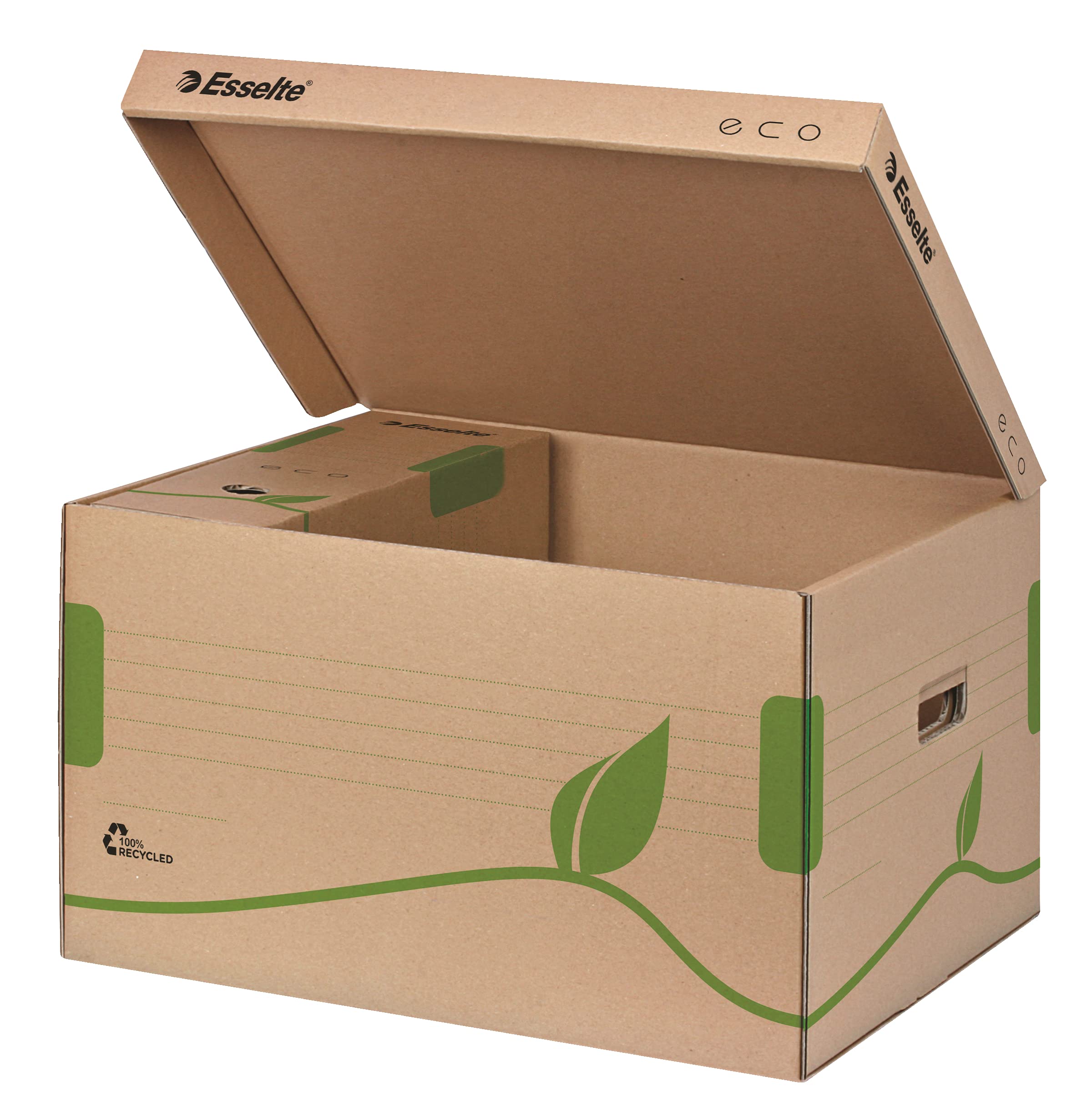esselte-eco-archiv-container-f-r-5x-a4-ordner-75-mm-naturbraun image 3
