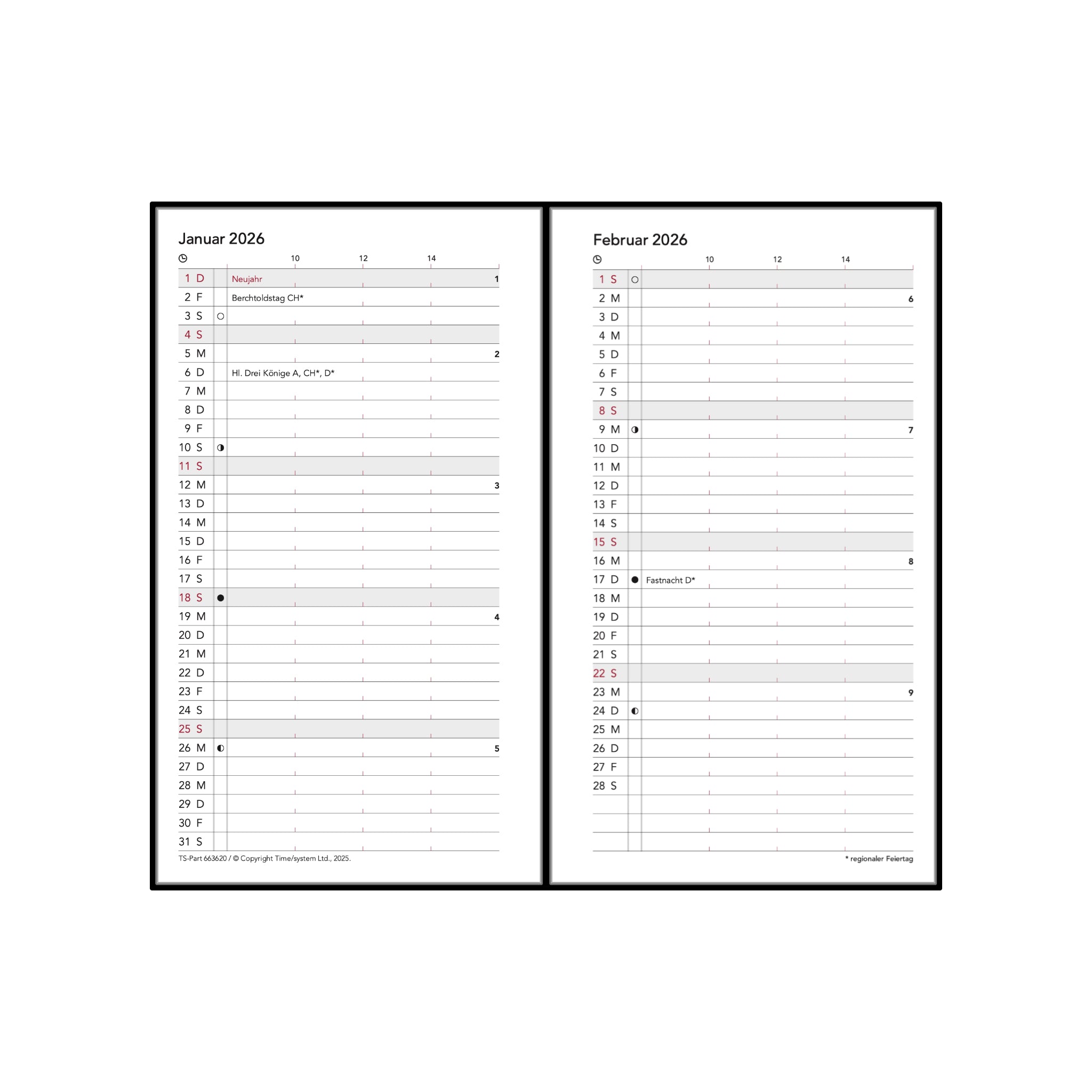 time-system-cal-pocket-vogue-jahresinhalt-2026-taschenkalender-16-x-9-cm image 4