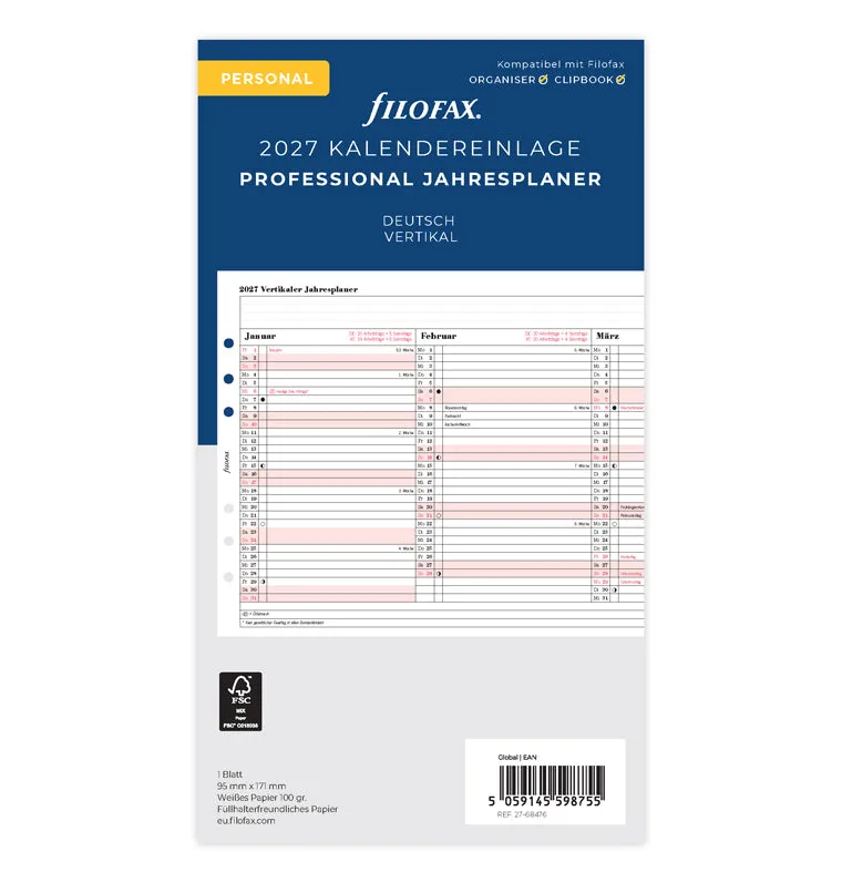 filofax-jahresplaner-deutsch-personal-2027-professional-leporello image 1