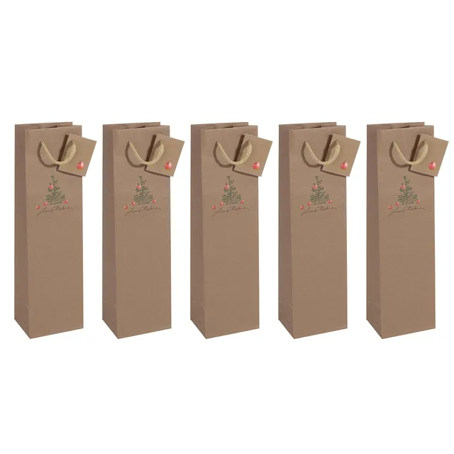 sigel-geschenkt-ten-christmas-with-apples-flaschen-5er-set-35x10x8-cm image 1