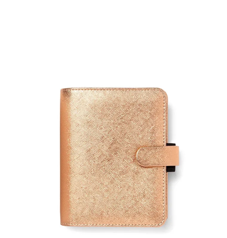 filofax-saffiano-metallic-pocket-organiser-ringplaner image 1