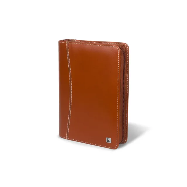 time-system-montana-compact-ringbuch-braun-mit-rei-verschluss image 1