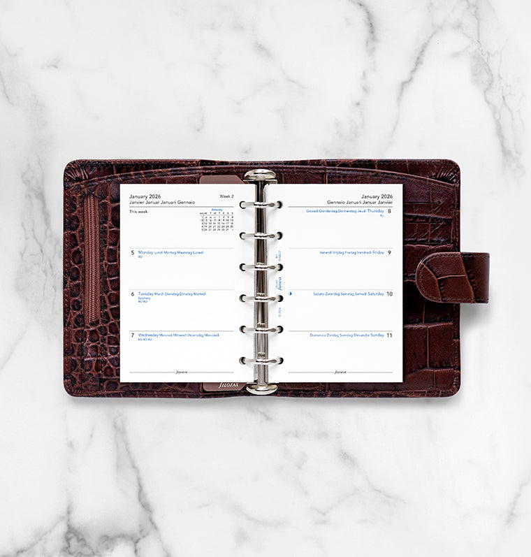 filofax-kalendereinlage-1-woche-2-seiten-pocket-2026-multilingual image 3