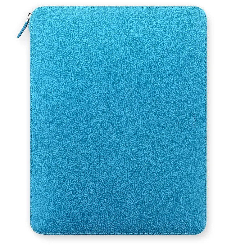 filofax-finsbury-a4-zip-folio-aqua-aus-leder image 1