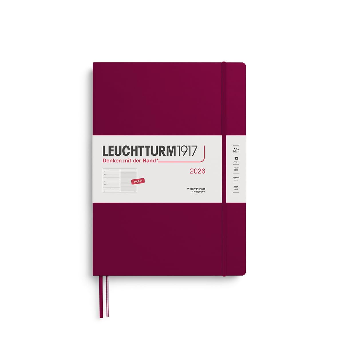 leuchtturm1917-wochenkalender-notizbuch-medium-a5-2026-salbei-englisch image 6