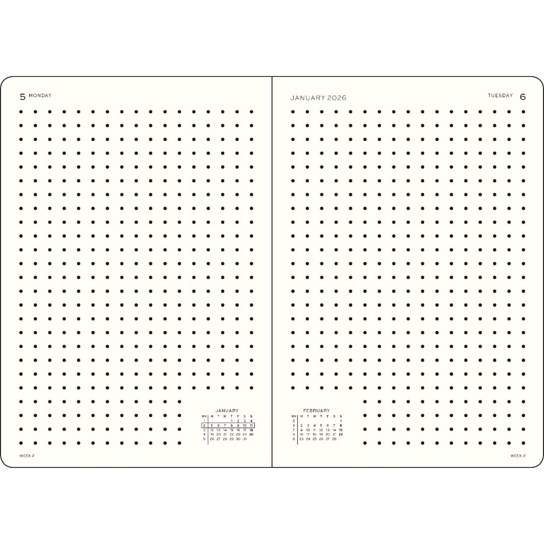 leuchtturm1917-tageskalender-2026-dotted-medium-a5-rising-sun-englisch image 3
