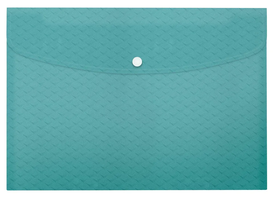 esselte-colour-breeze-a4-dokumententasche-3er-set-blau-mit-druckknopf image 1
