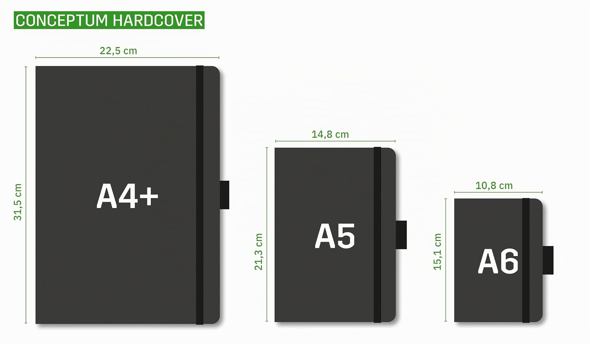 sigel-conceptum-tageskalender-2027-a6-hardcover-schwarz image 8