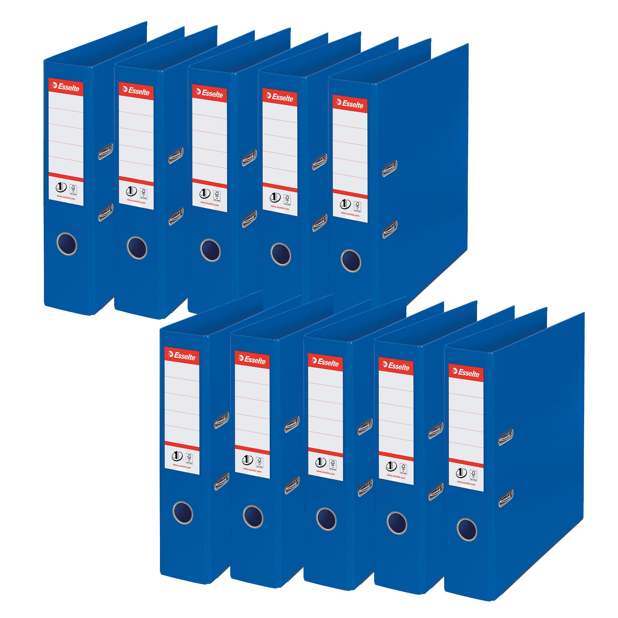 esselte-ordner-vivida-no-1-a4-breit-7-5-cm-blau-10er-pack image 1