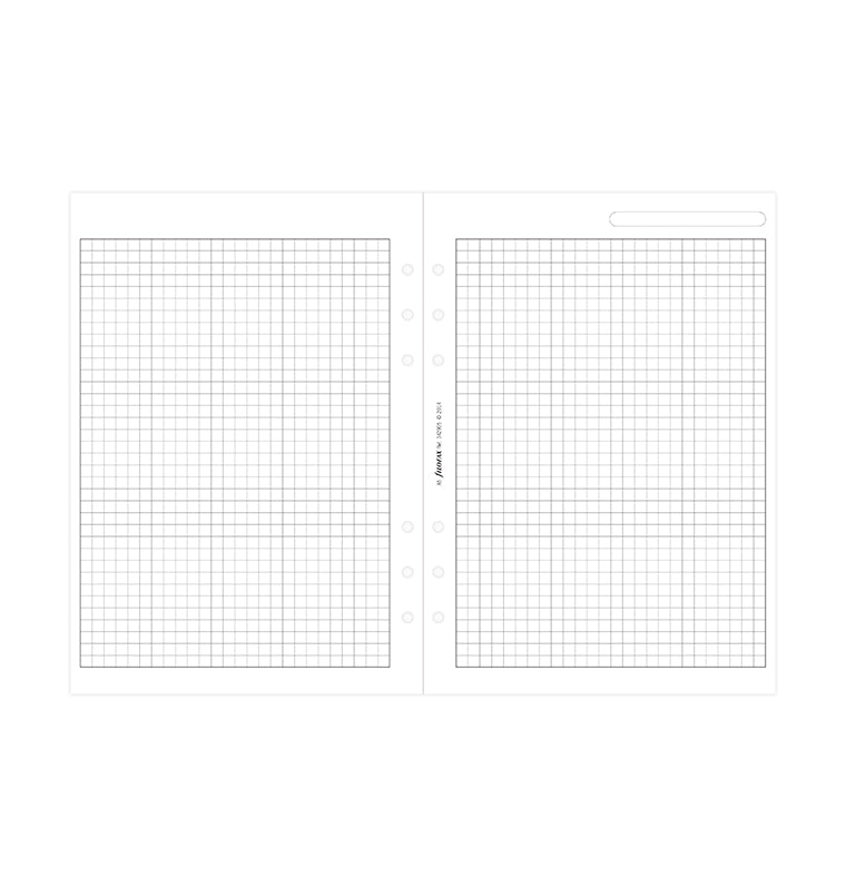 filofax-notizpapier-wei-kariert-a5-5mm-25-blatt image 5
