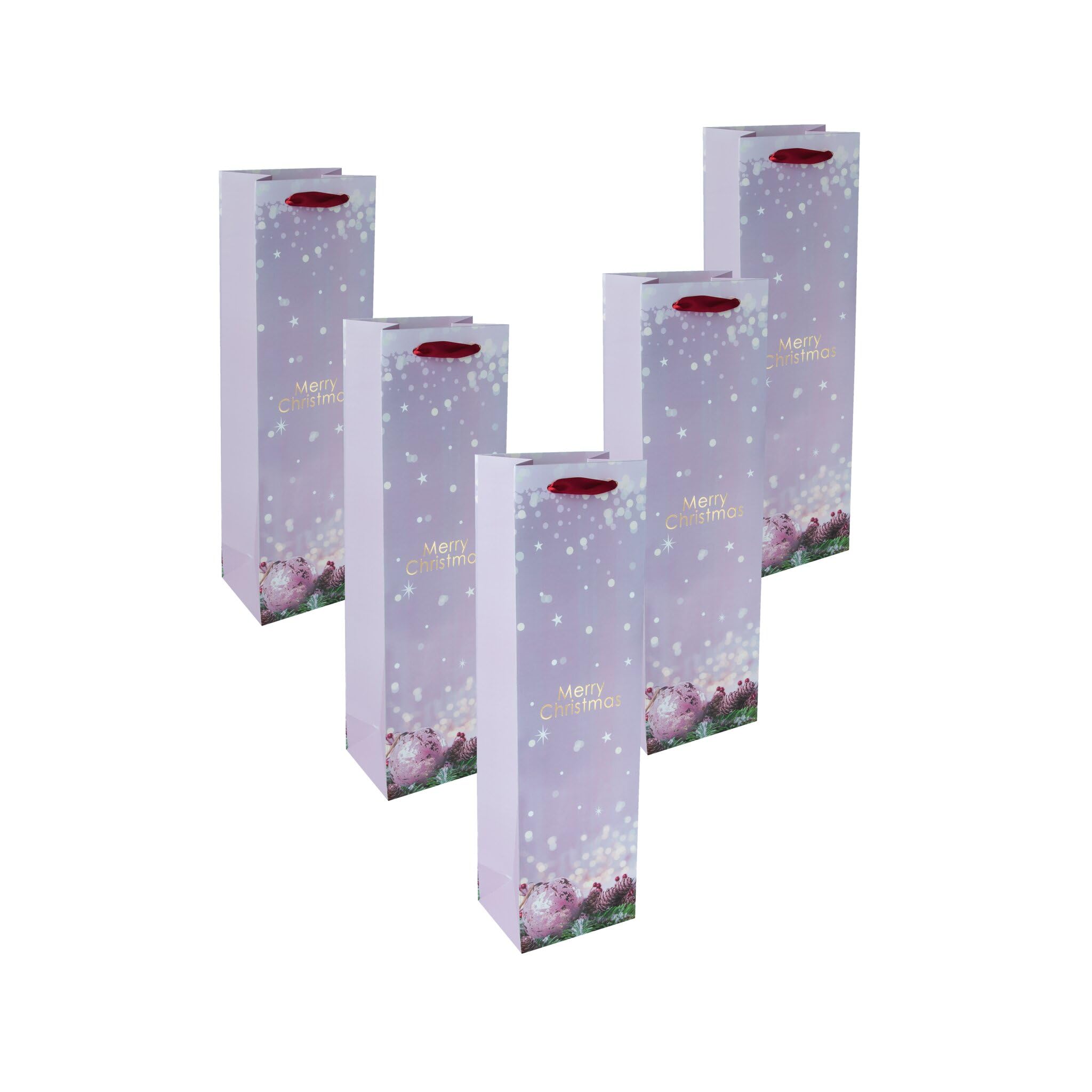 sigel-charming-christmas-flaschen-geschenkt-ten-5er-set-blaugr-n image 1