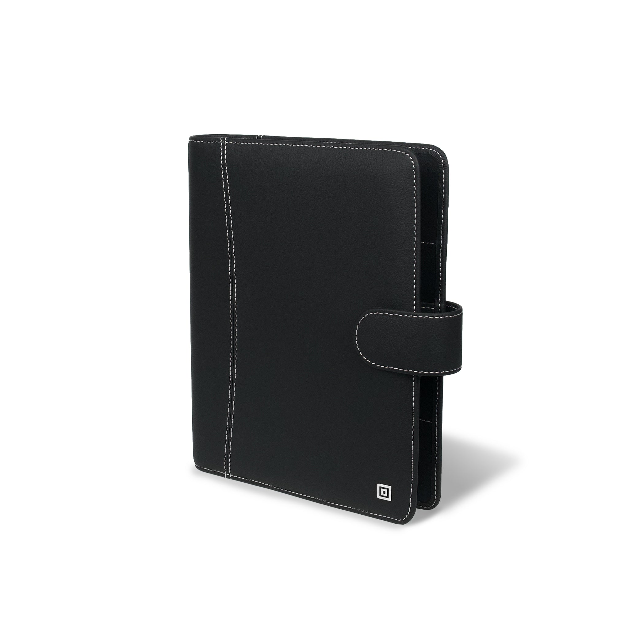 time-system-montana-a5-ringbuch-35-mm-schwarz-mit-verschlusslasche image 2