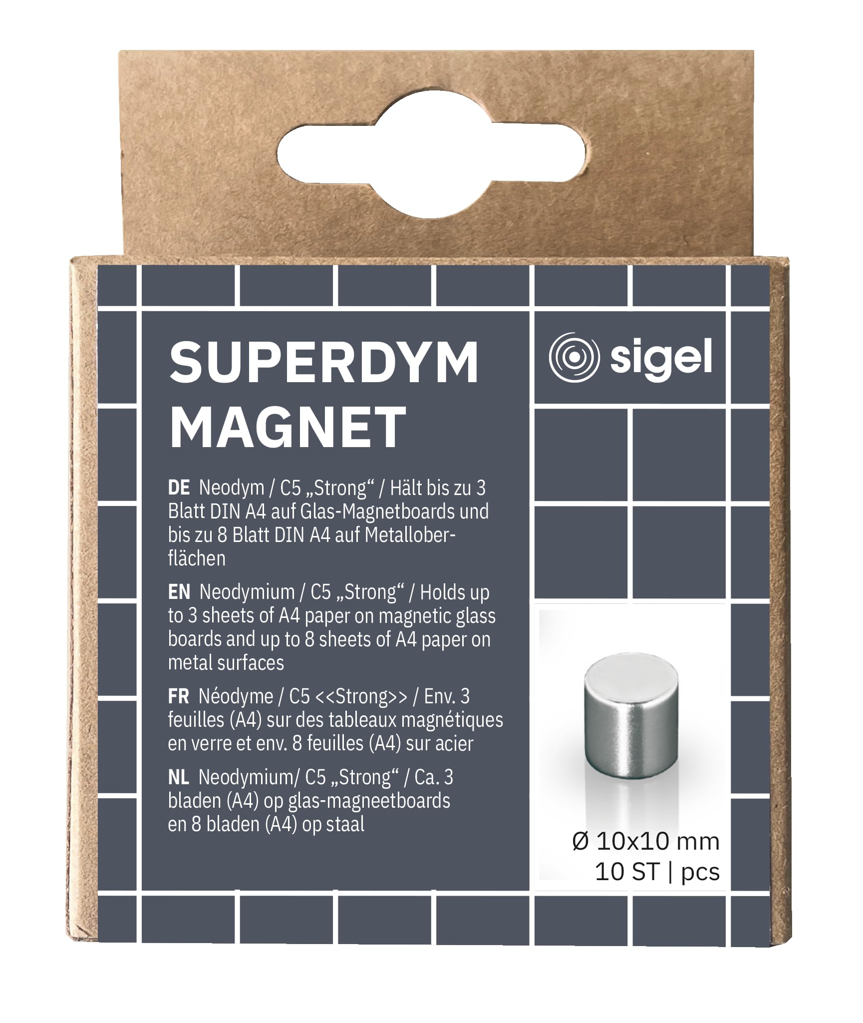 sigel-neodym-zylindermagnete-silber-1x1-cm-10er-set image 5