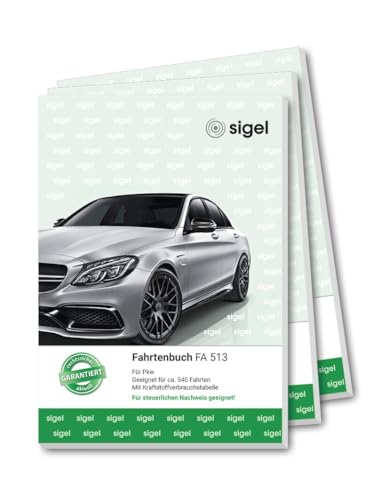 sigel-fa513-fahrtenbuch-a5-64-seiten-3er-pack-f-r-deutschland-und-sterreich image 6
