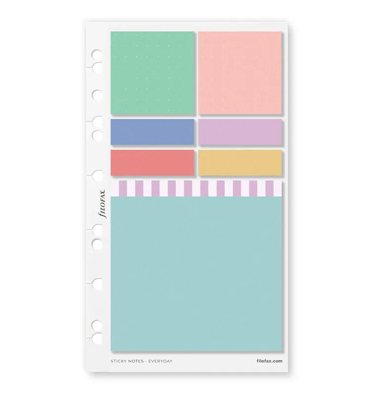 filofax-everyday-haftnotizen-set-wiederverwendbare-sticky-notes-und-marker image 1