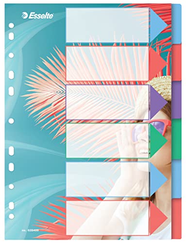 esselte-colour-breeze-a4-registerkarten-1-6-mehrfarbig-f-r-ordner image 7