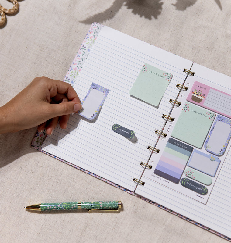 filofax-meadow-haftnotizen-set-wiederverwendbar-a5-personal image 4