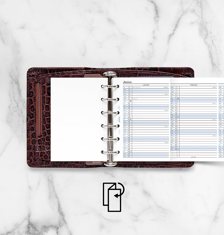 filofax-jahresplaner-2027-englisch-pocket-leporello-faltplan image 3