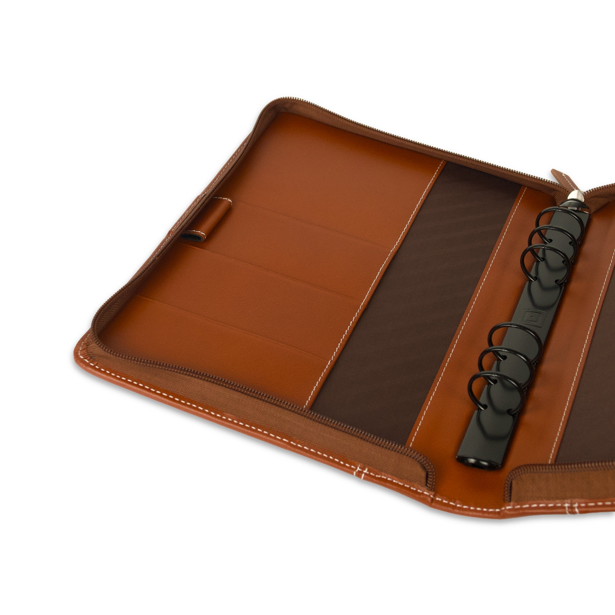 time-system-montana-a5-ringbuch-35-mm-braun-mit-rei-verschluss image 4