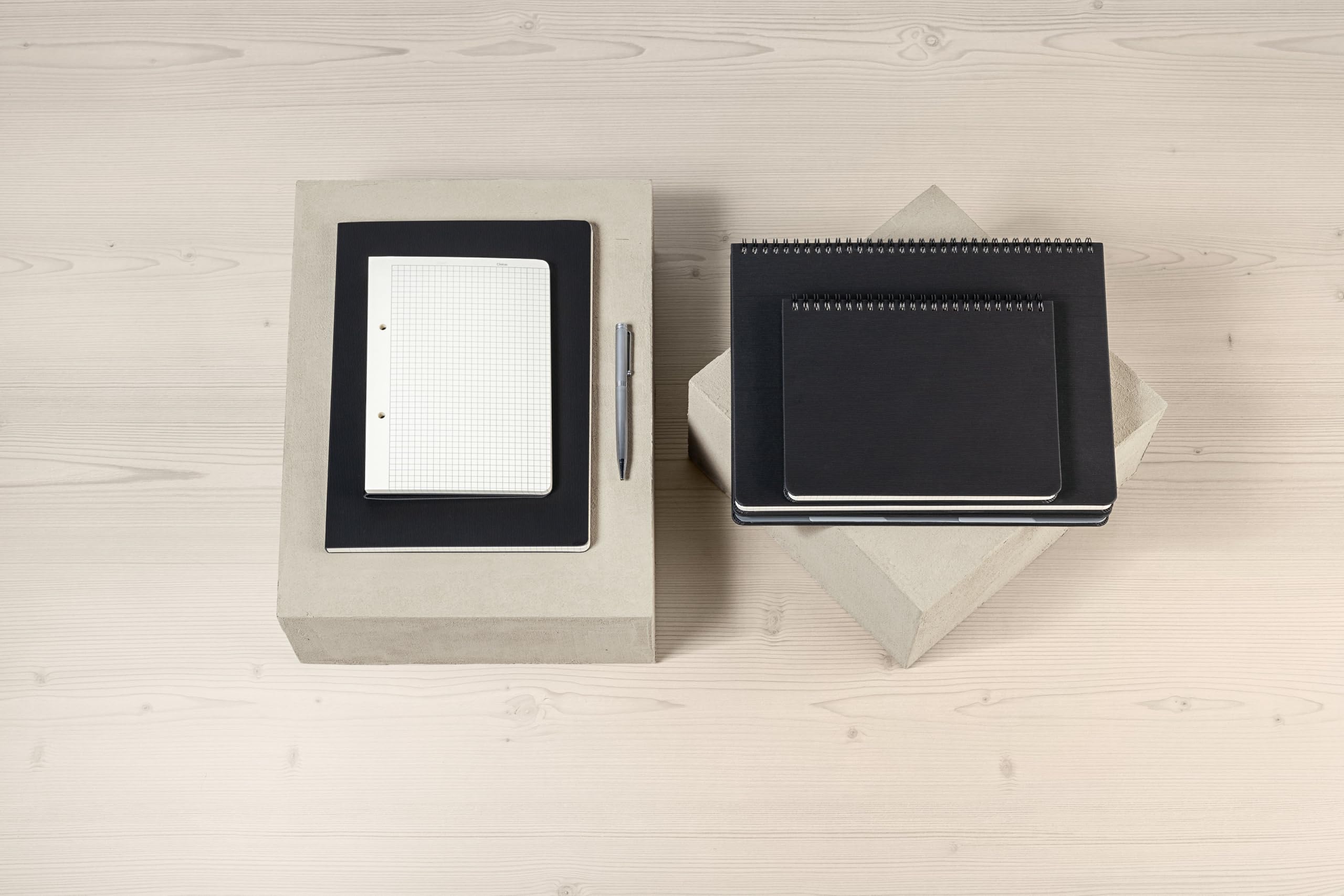 sigel-conceptum-co840-spiralblock-a4-kariert-hardcover-schwarz image 3