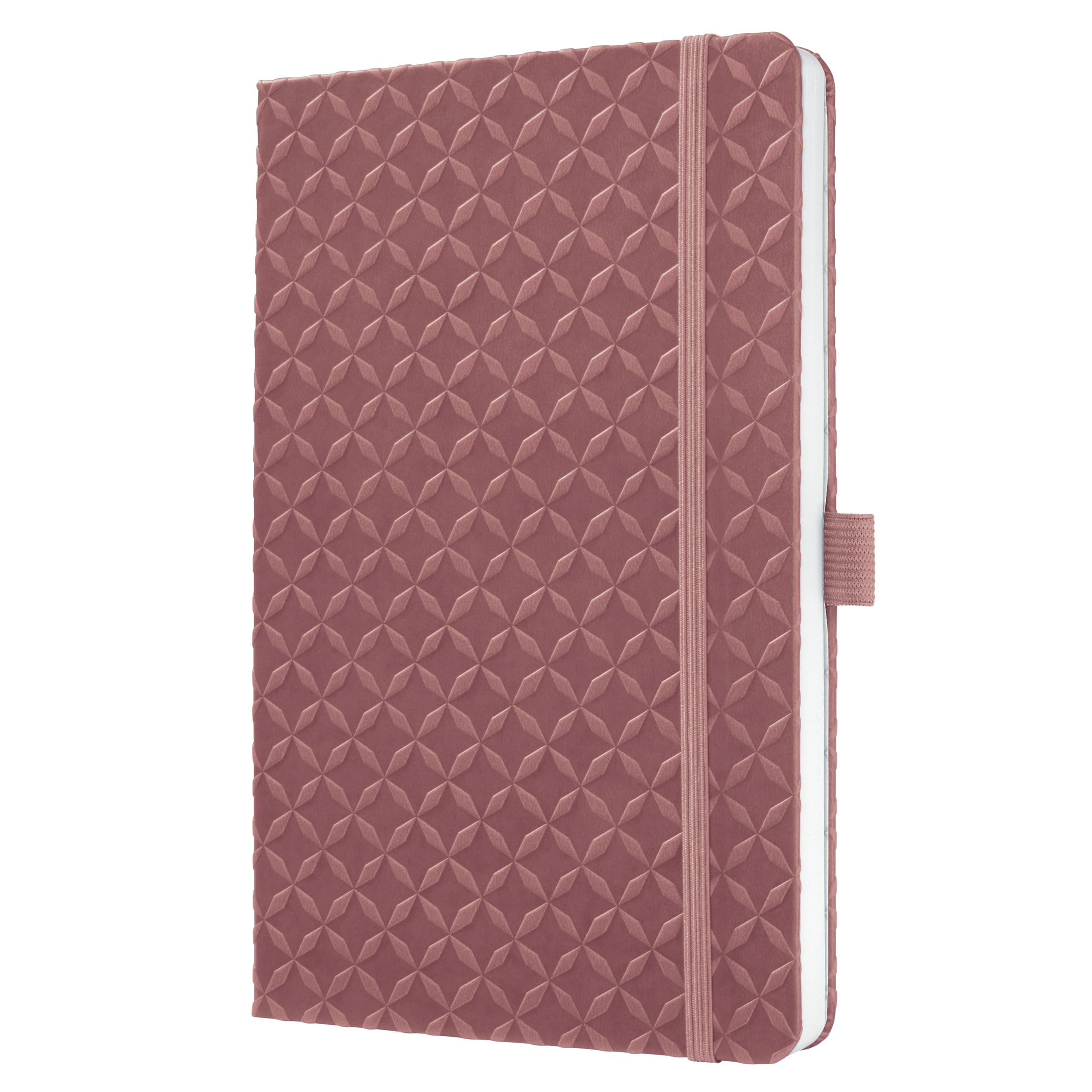 sigel-jolie-notizbuch-a5-liniert-hardcover-dunkelrot image 1
