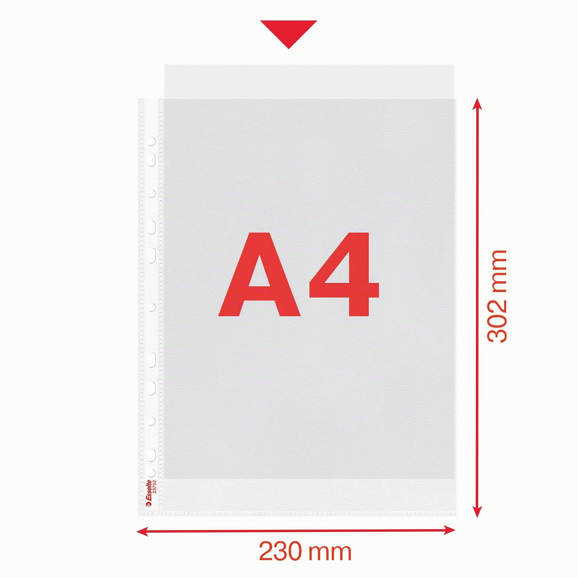 esselte-standard-prospekth-llen-a4-100-st-ck-0-065-mm-pp-folie-farblos-matt-ober image 6