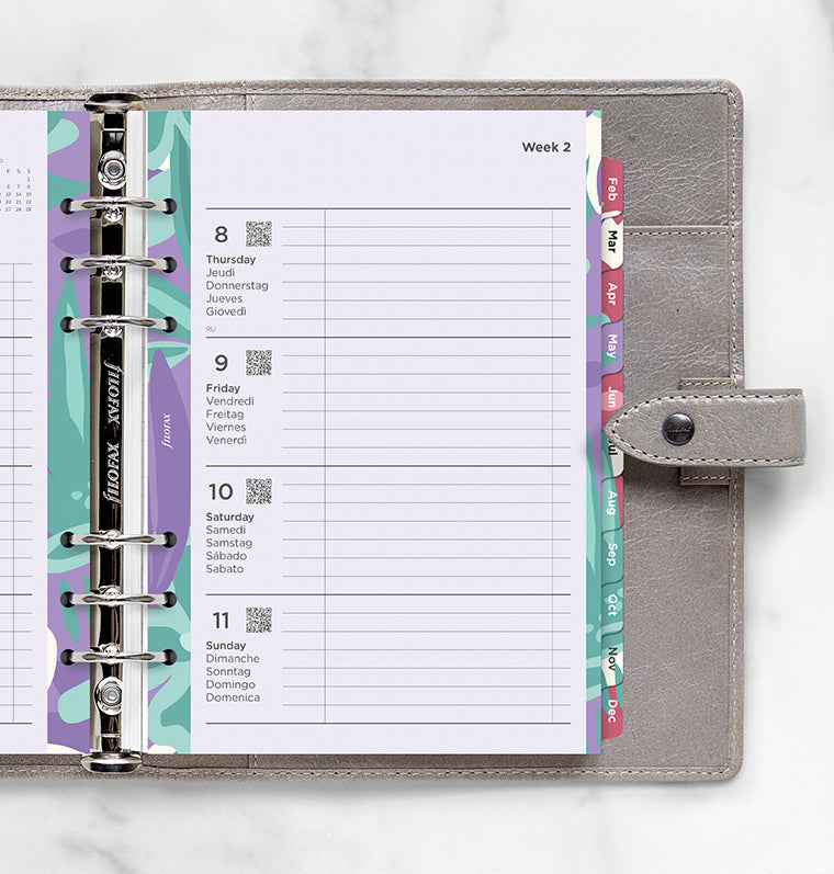 filofax-illustrated-diary-pack-a5-2026-1-woche-2-seiten image 2