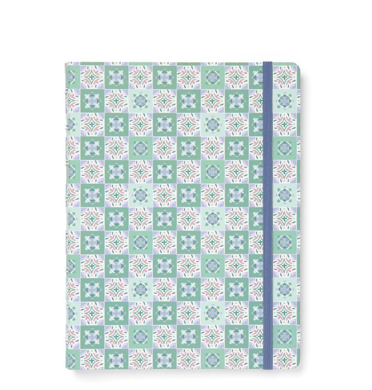 filofax-mediterranean-a5-nachf-llbares-notizbuch-liniert-mit-gummiverschluss image 1