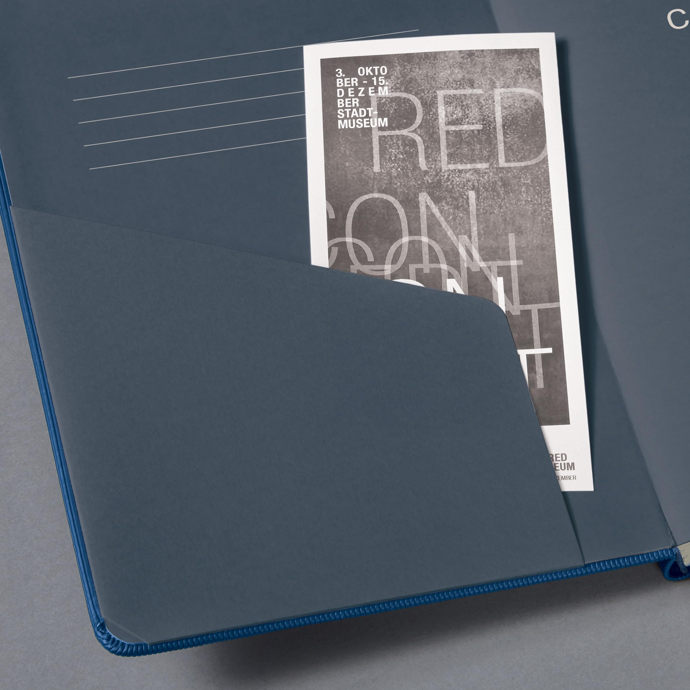 sigel-conceptum-notizbuch-a5-liniert-blau-metallic-hardcover image 7