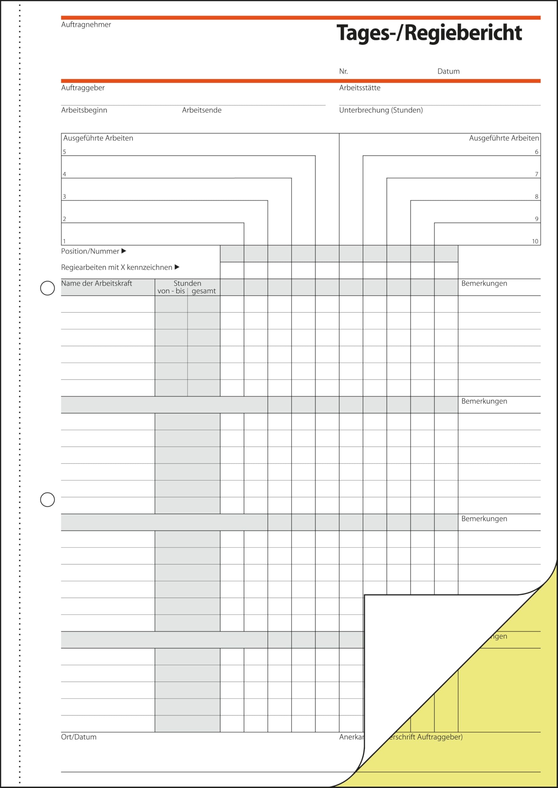 sigel-tagesbericht-regiebericht-a4-2x40-blatt-selbstdurchschreibend image 2