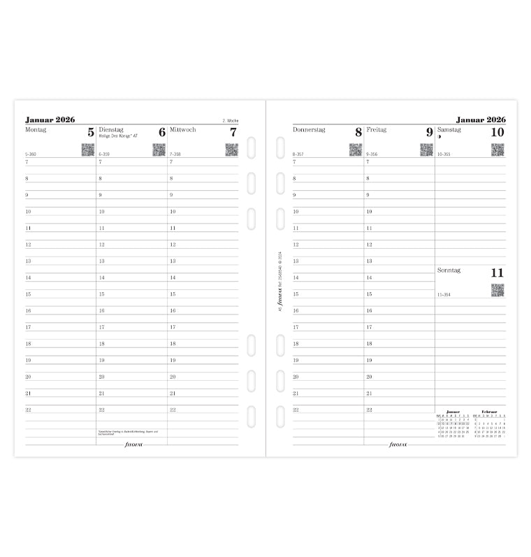 filofax-kalendereinlage-2026-a5-1-woche-2-seiten-deutsch image 4